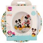 Plato Hondo Bebé Tigex Mickey y Minnie Disney | Apto Microondas y Lavavajillas