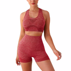 Conjunto Deportivo Mujer 2 Piezas Rojo – Talla Única