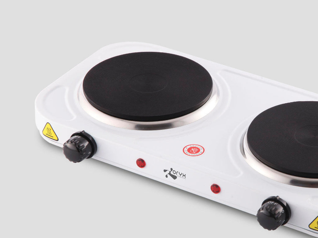 Cocina Eléctrica Portátil Doble 2000W