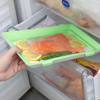 Pack 9 Bandejas De envasado Semi Vacío Apilable Conservación De Alimentos