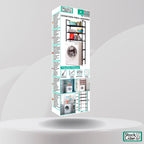 Estantería para lavadora ABS + Acero inoxidable