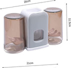 Soporte de Cepillo de Dientes con Dispensador Automático de Pasta