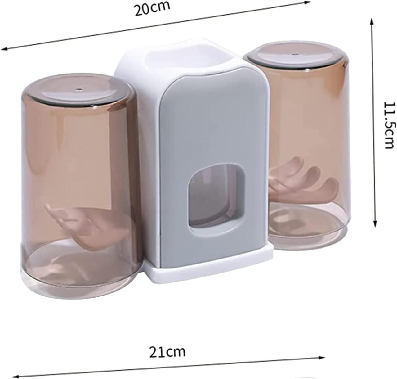 Soporte de Cepillo de Dientes con Dispensador Automático de Pasta