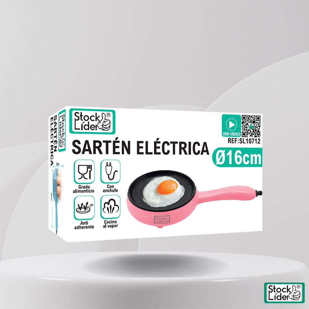 Mini Sartén eléctrica 16 cm Antiadherente