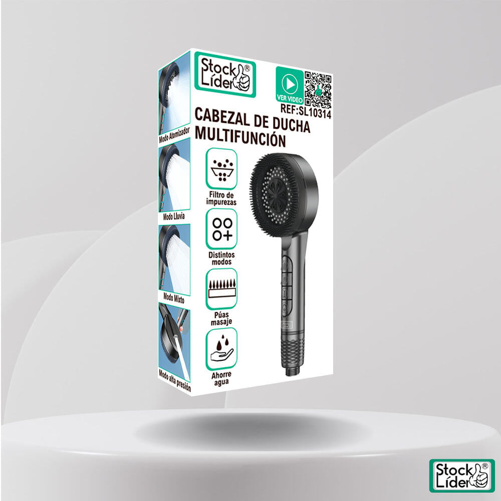 Cabezal de ducha silicona multifunción