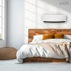 Climatizador y calefactor de pared 2 en 1