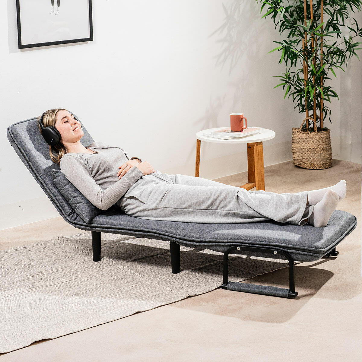 Sofá Cama Convertible Individual 4 en 1 Softfa