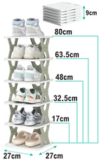 Zapatero ajustable 6 plantas Plástico ABS Alta calidad