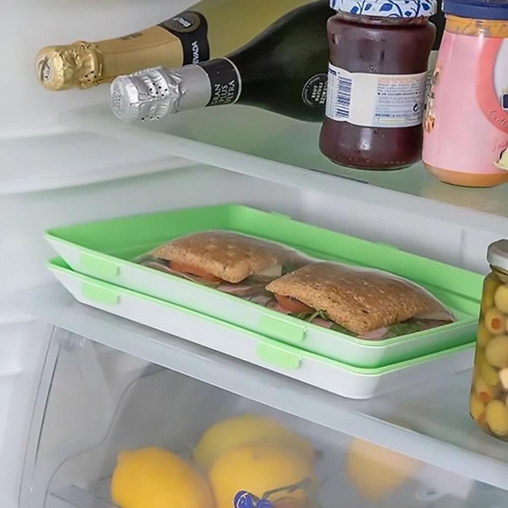 Pack 3 Bandejas De envasado Semi Vacío Apilable