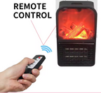 Calefactor Eléctrico Portátil Enchufable con Mando a Distancia