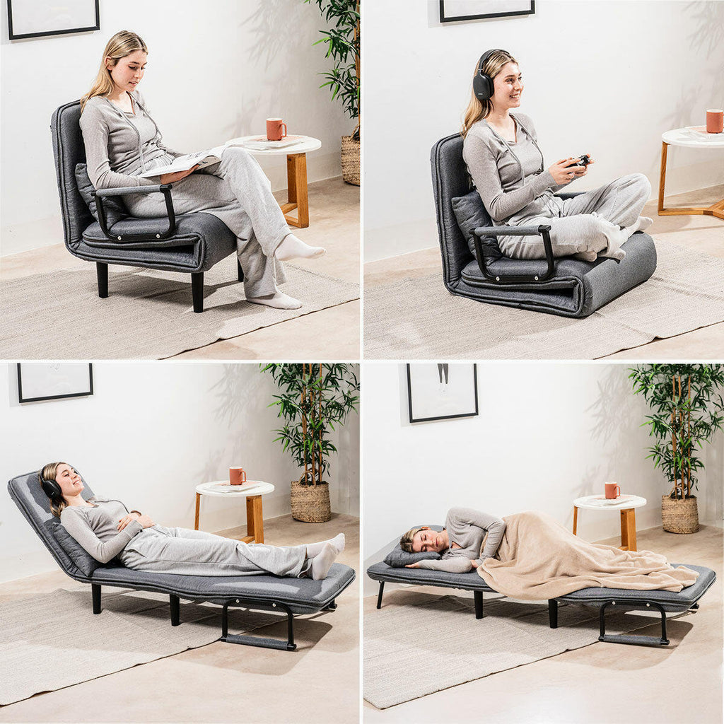 Sofá Cama Convertible Individual 4 en 1 Softfa