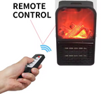 Calefactor Eléctrico Portátil Enchufable con Mando a Distancia