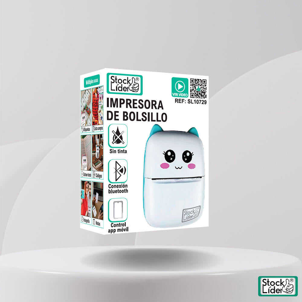 Impresora de bolsillo con tecnología térmica