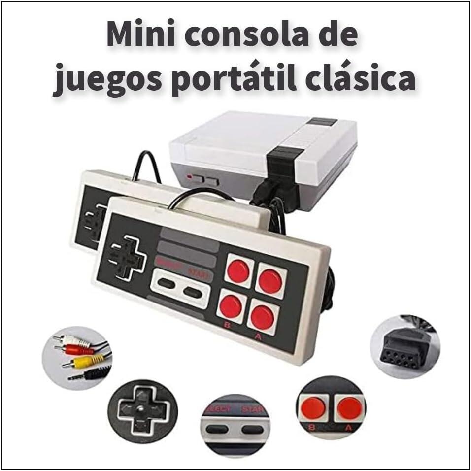Mini consola de videojuegos 620 Juegos Retro