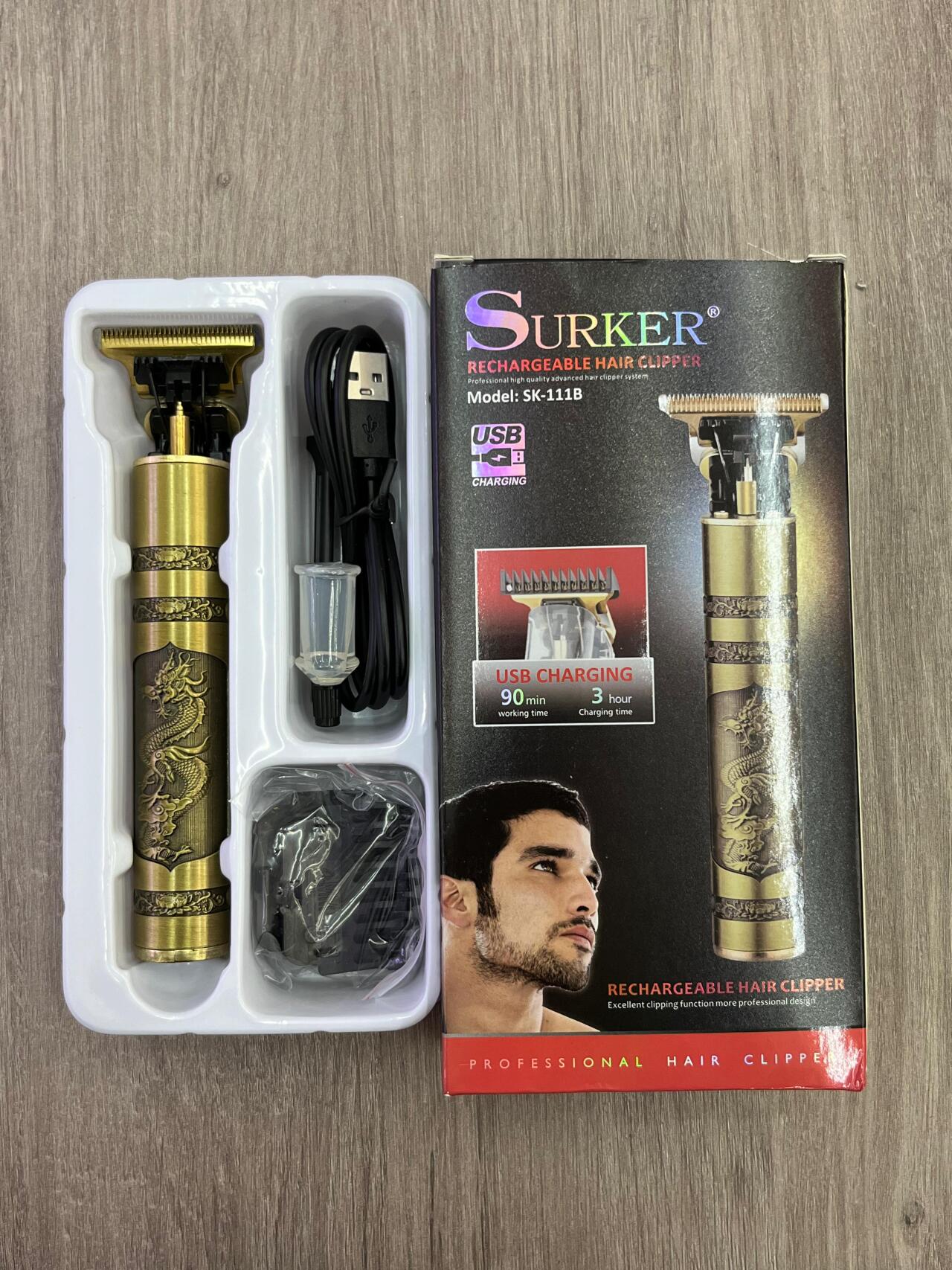 Afeitadora Surker Oro