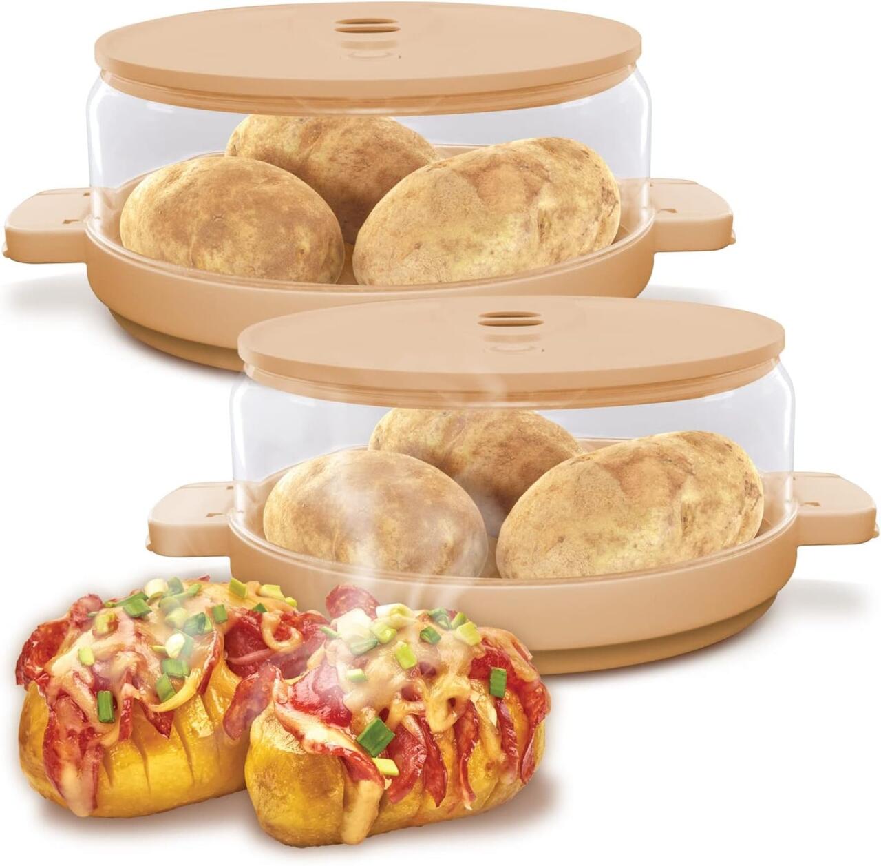 Vaporera Microondas para patatas asadas