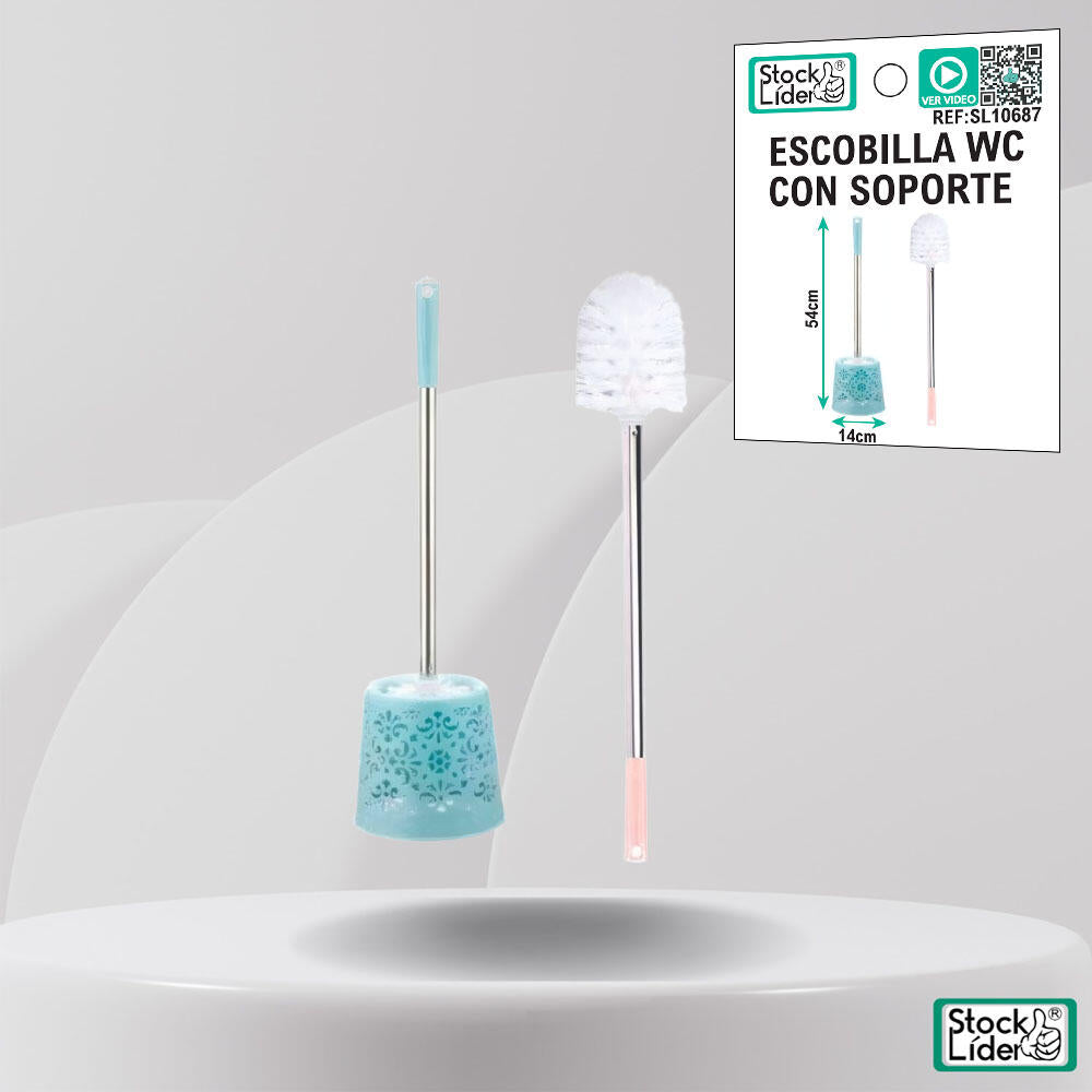 Escobilla WC con soporte