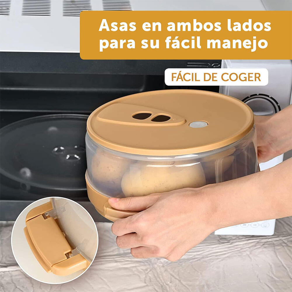 Vaporera Microondas para patatas asadas