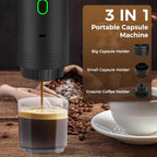 Cafetera Portátil 3 en 1 para amantes del café