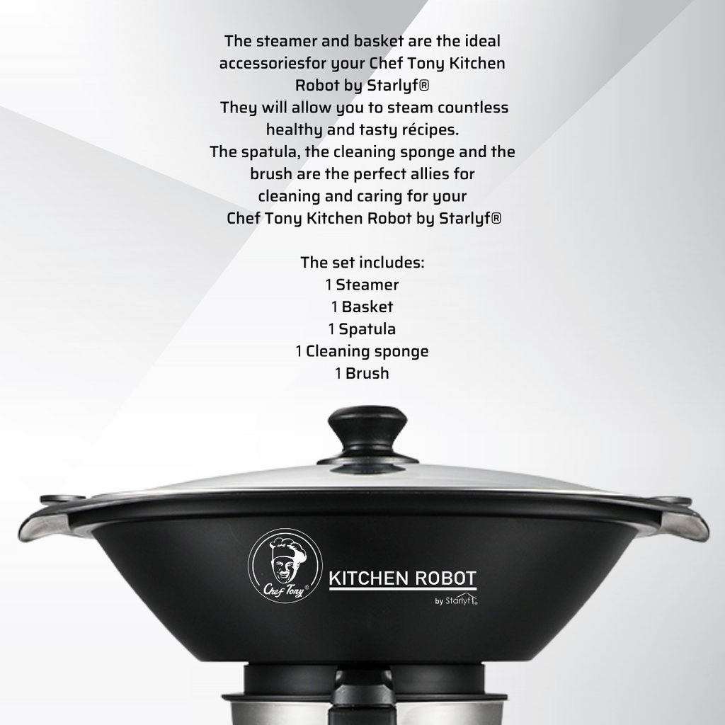 Chef Tony Kitchen Robot Full Set - 1.7 Litros