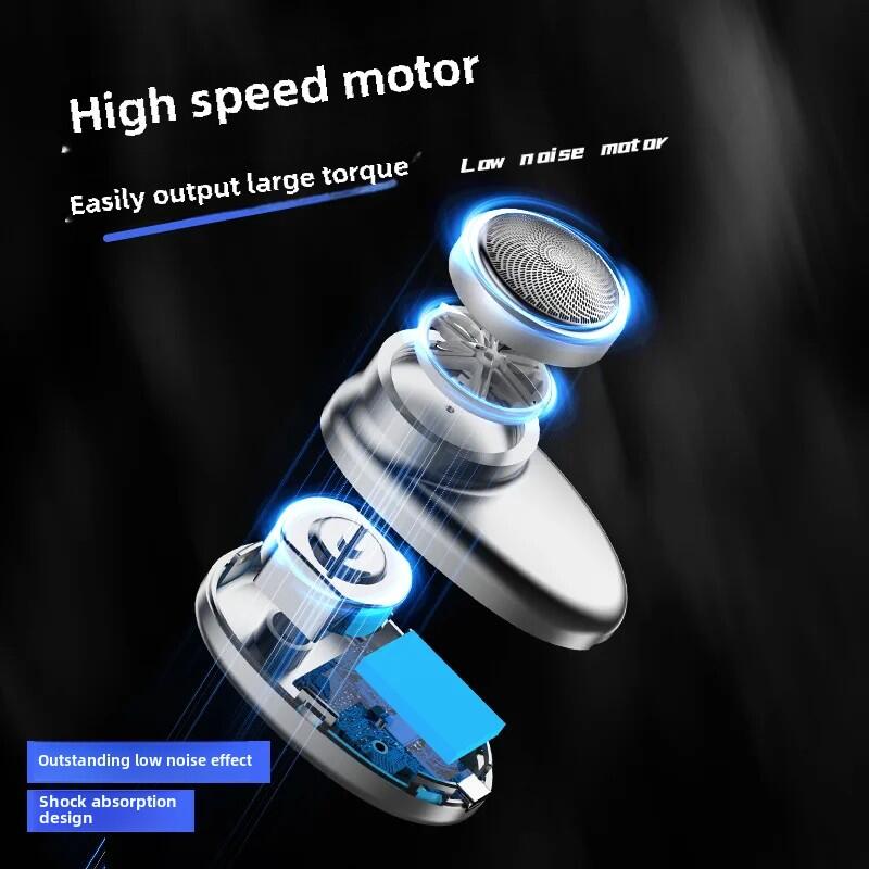 Afeitadora Eléctrica Portátil Mini USB Recargable para Hombre