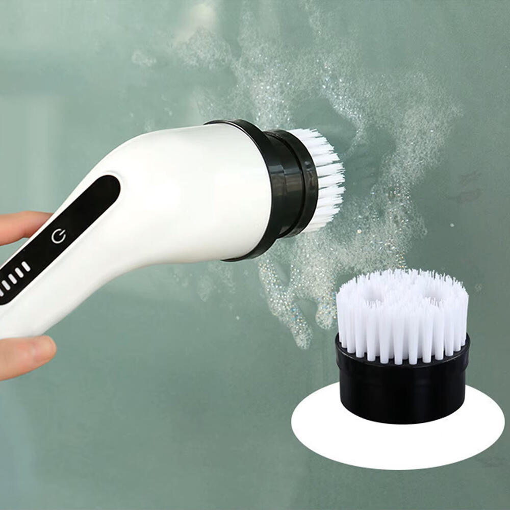 Cepillo de limpieza eléctrico giratorio 9 cabezales