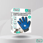 Guante quitapelusas con vaporizador Mascotas