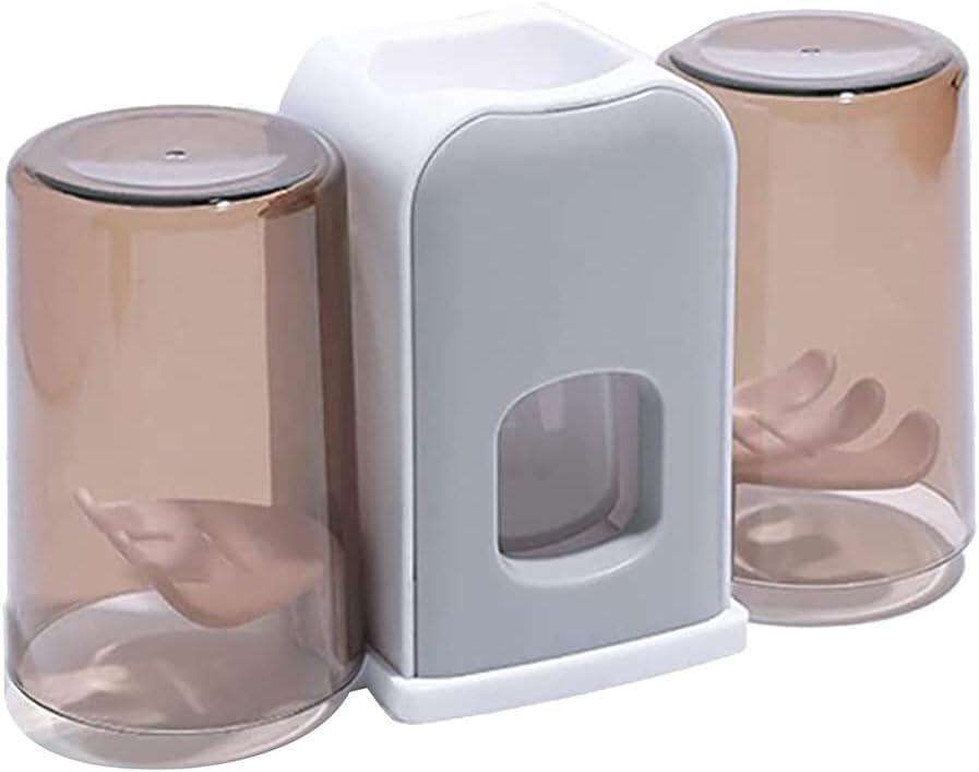 Soporte de Cepillo de Dientes con Dispensador Automático de Pasta