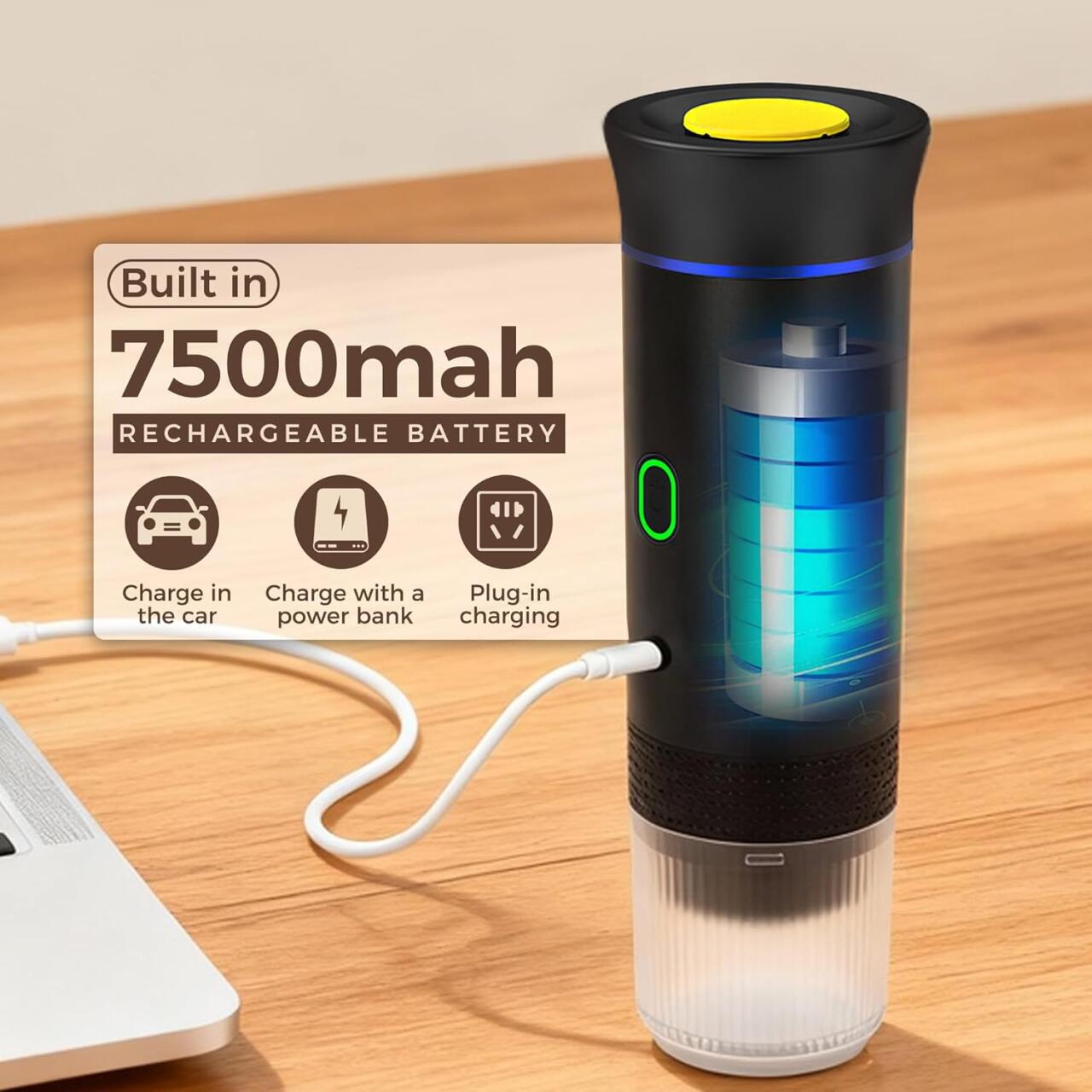 Cafetera Portátil 3 en 1 para amantes del café