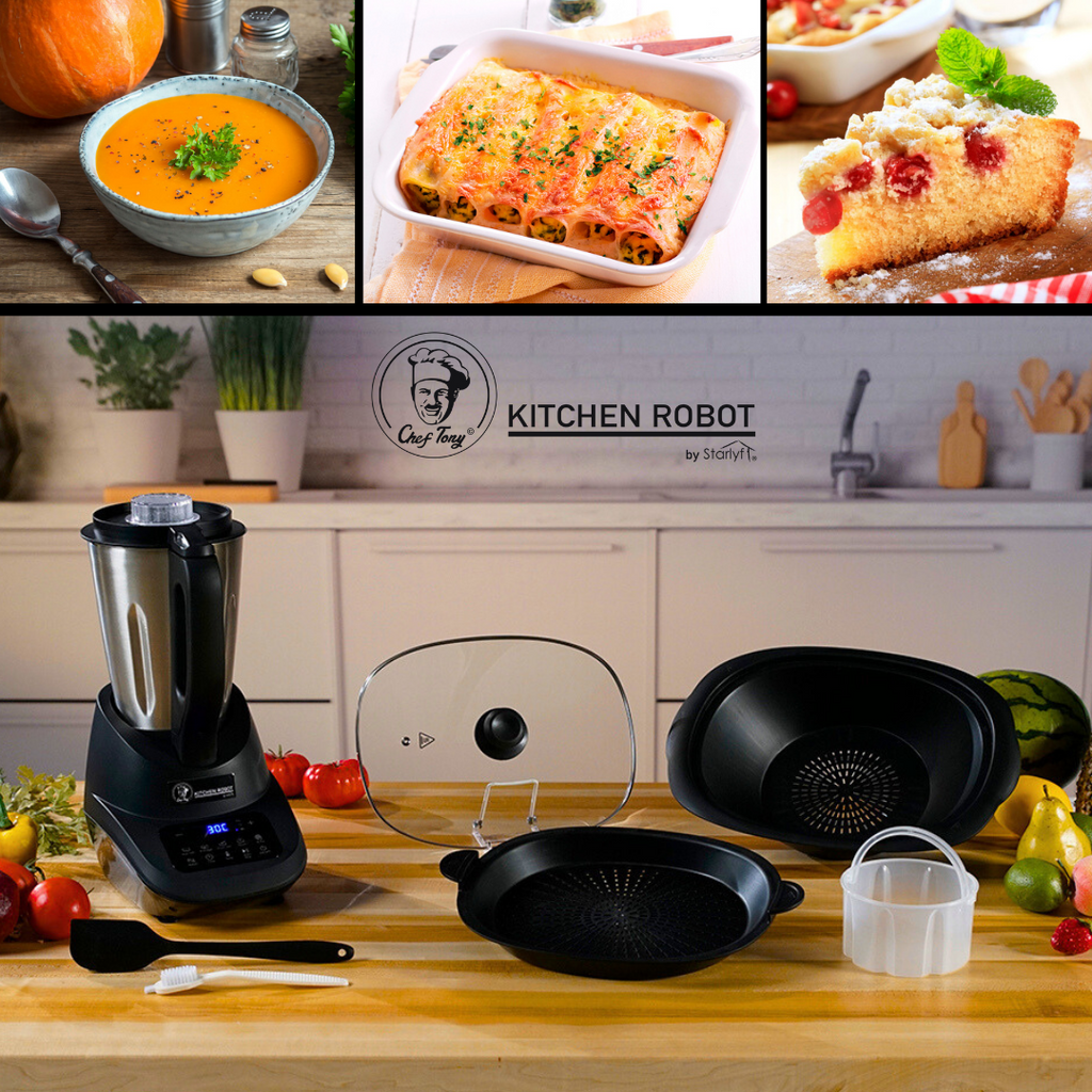 Chef Tony Kitchen Robot Full Set - 1.7 Litros