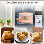 Vaporera Microondas para patatas asadas