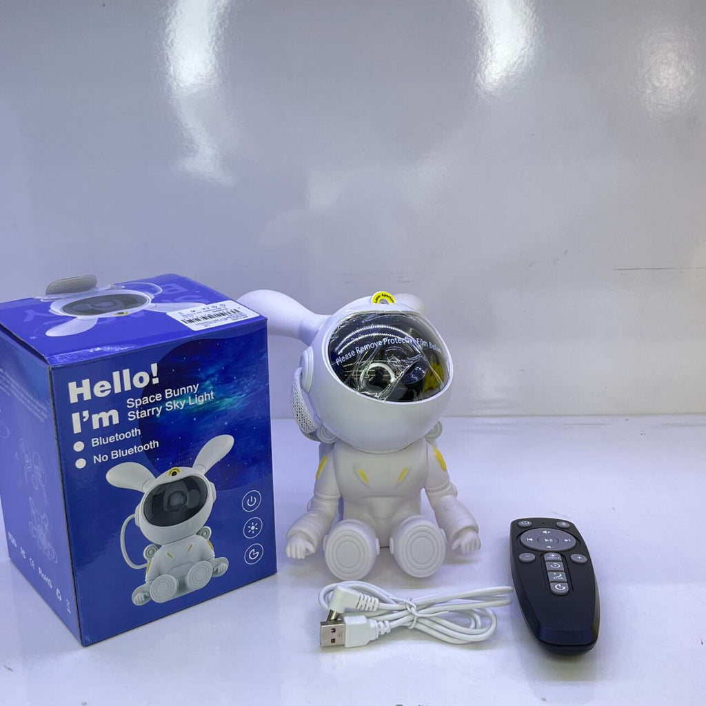 Proyector Astronauta Conejo – Ilumina tus Noches con Magia Galáctica