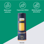 Batidora con pantalla inteligente Depósito 450ml Cuchilla 6 hojas de acero