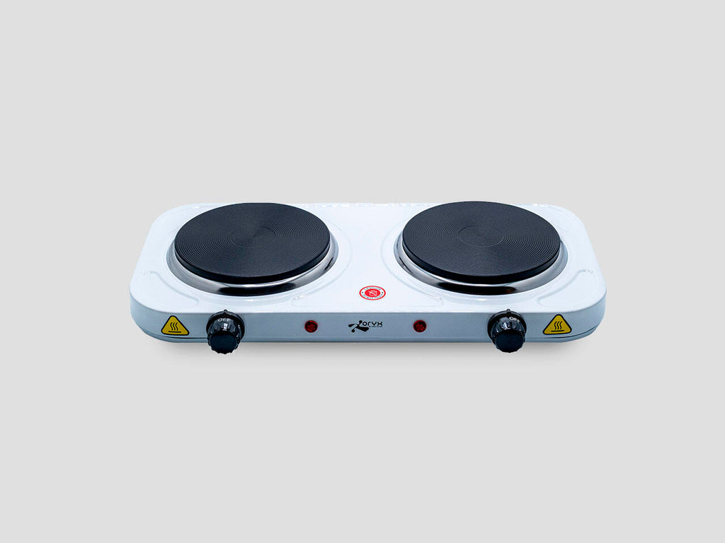 Cocina Eléctrica Portátil Doble 2000W
