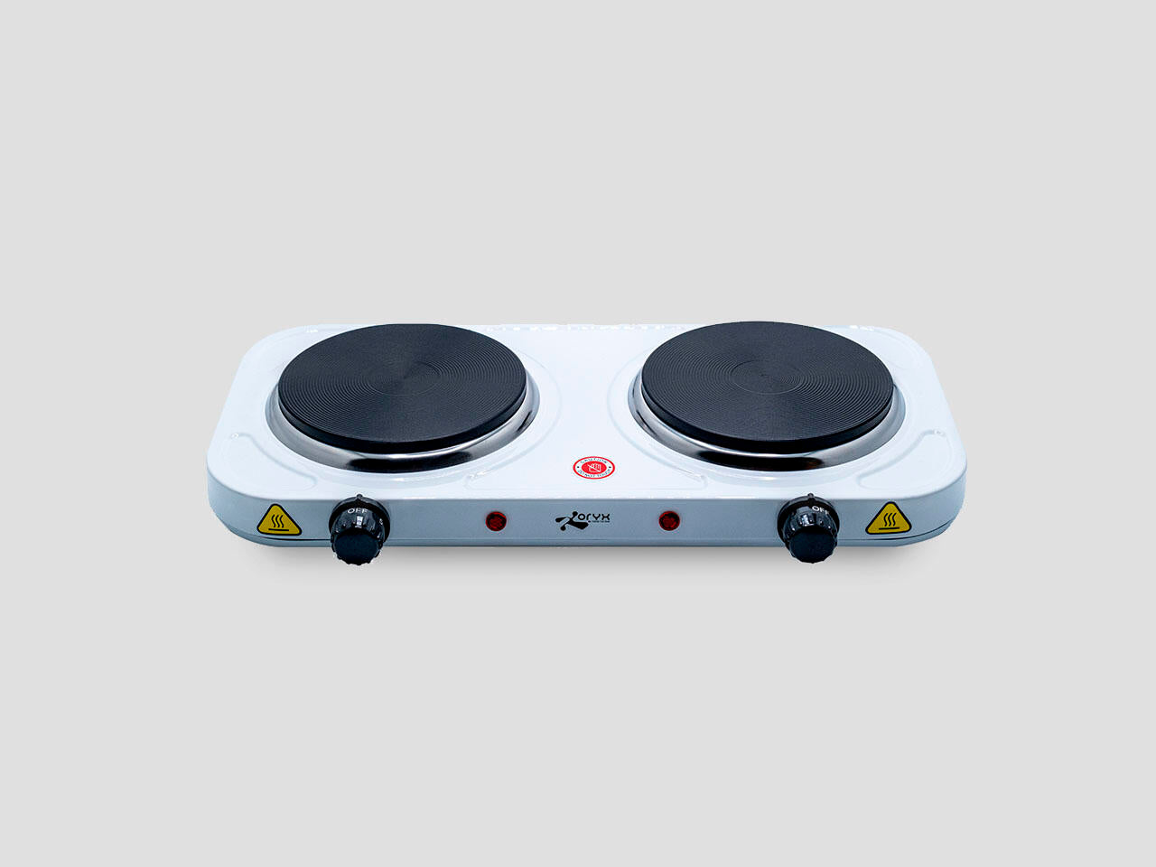 Cocina Eléctrica Portátil Doble 2000W