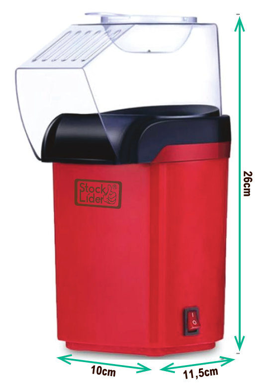 Máquina de palomitas Listas en 3 minutos