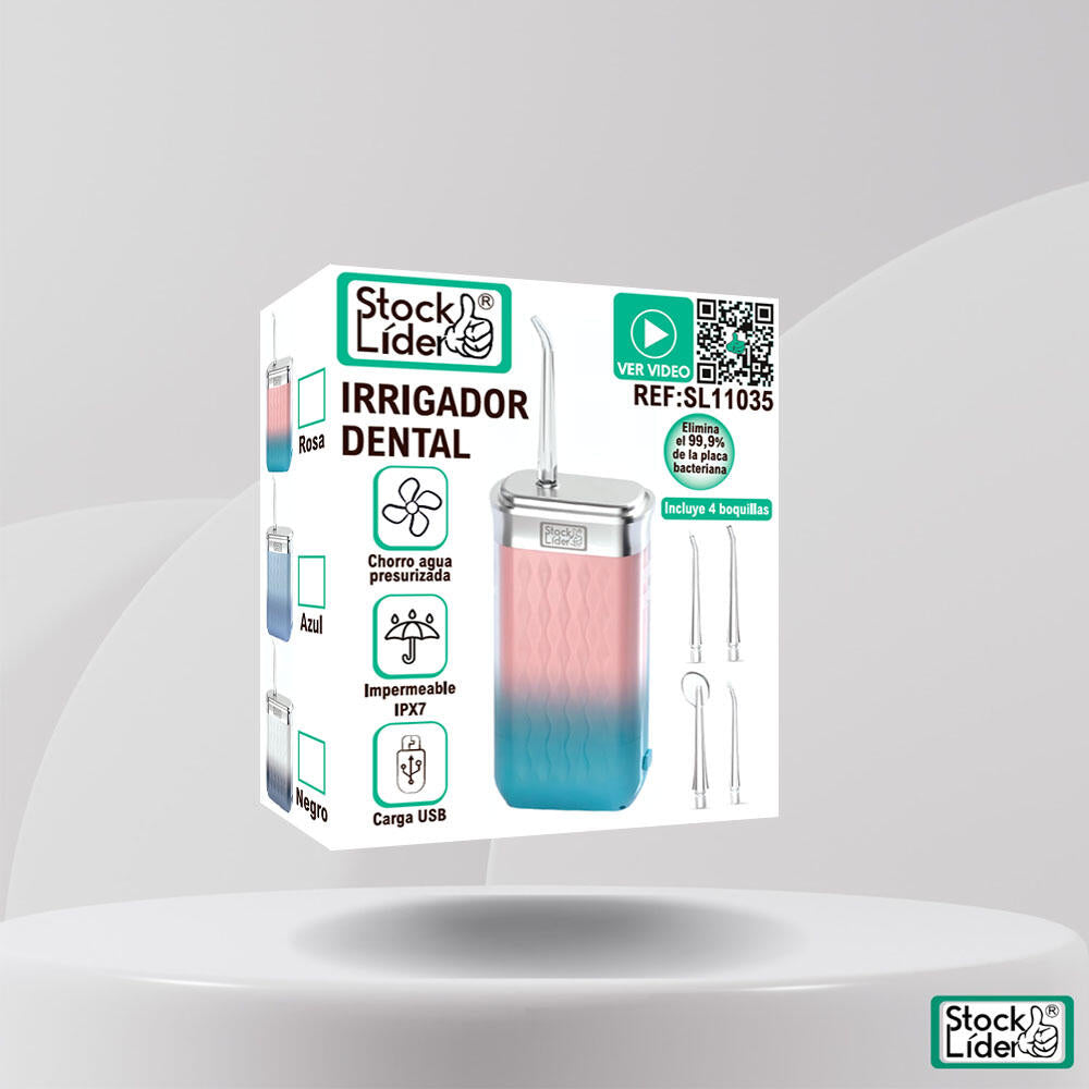 Irrigador dental rotación 360º
