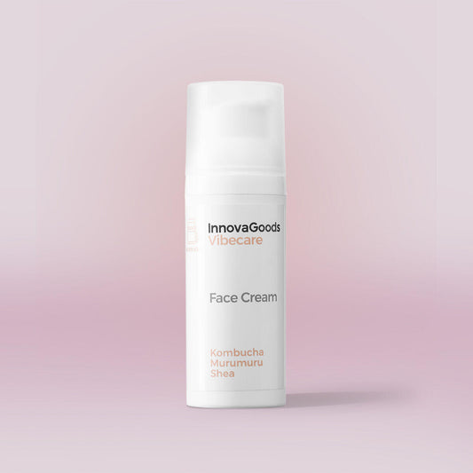 Crema Facial Hidratante Kombucha Vibecare 50 ml
