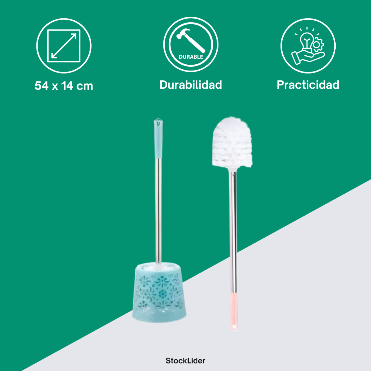 Escobilla WC con soporte