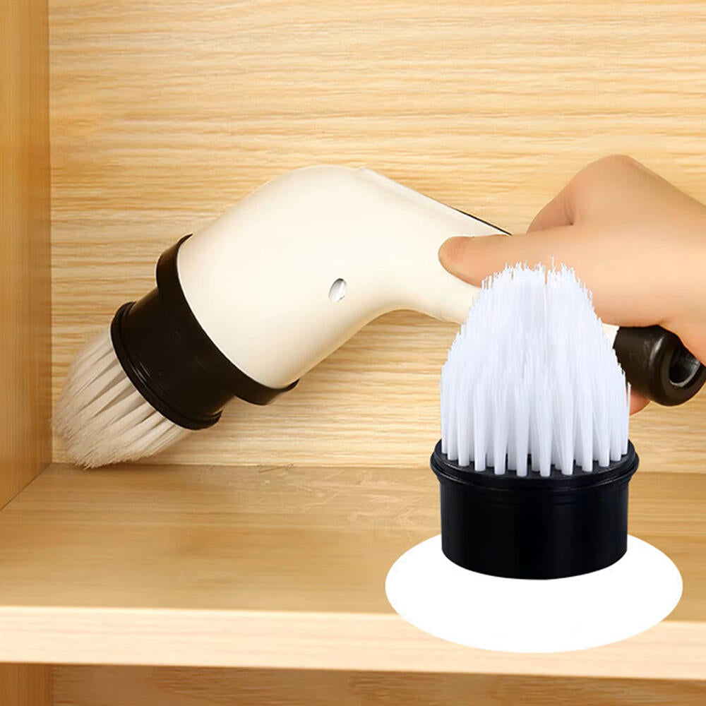 Cepillo de limpieza eléctrico giratorio 9 cabezales