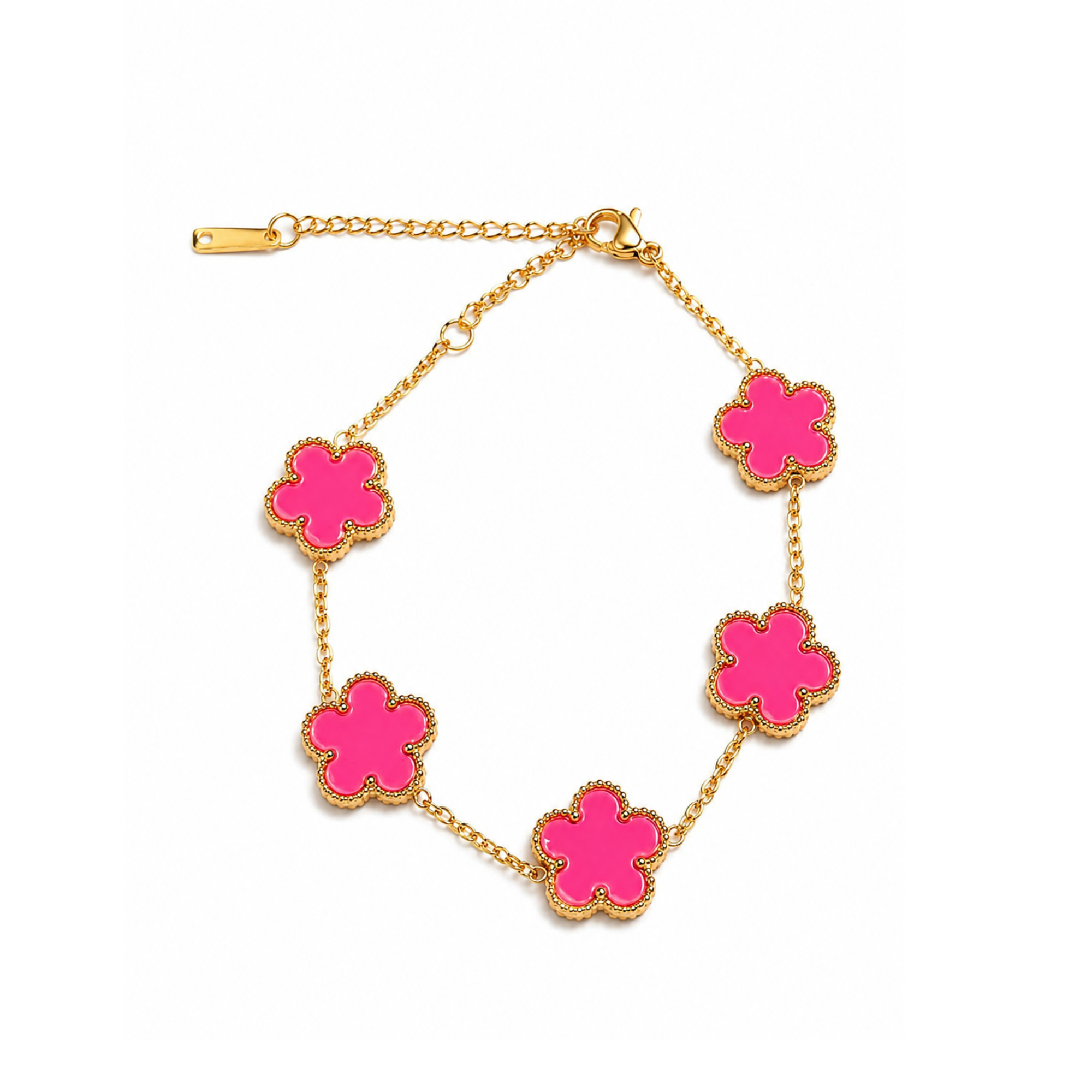 Pulsera Fleur Rose Bonbon
