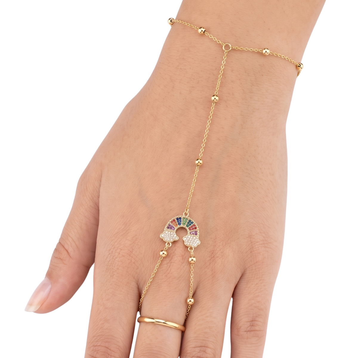 Pulsera de mano Arcoíris Éclat