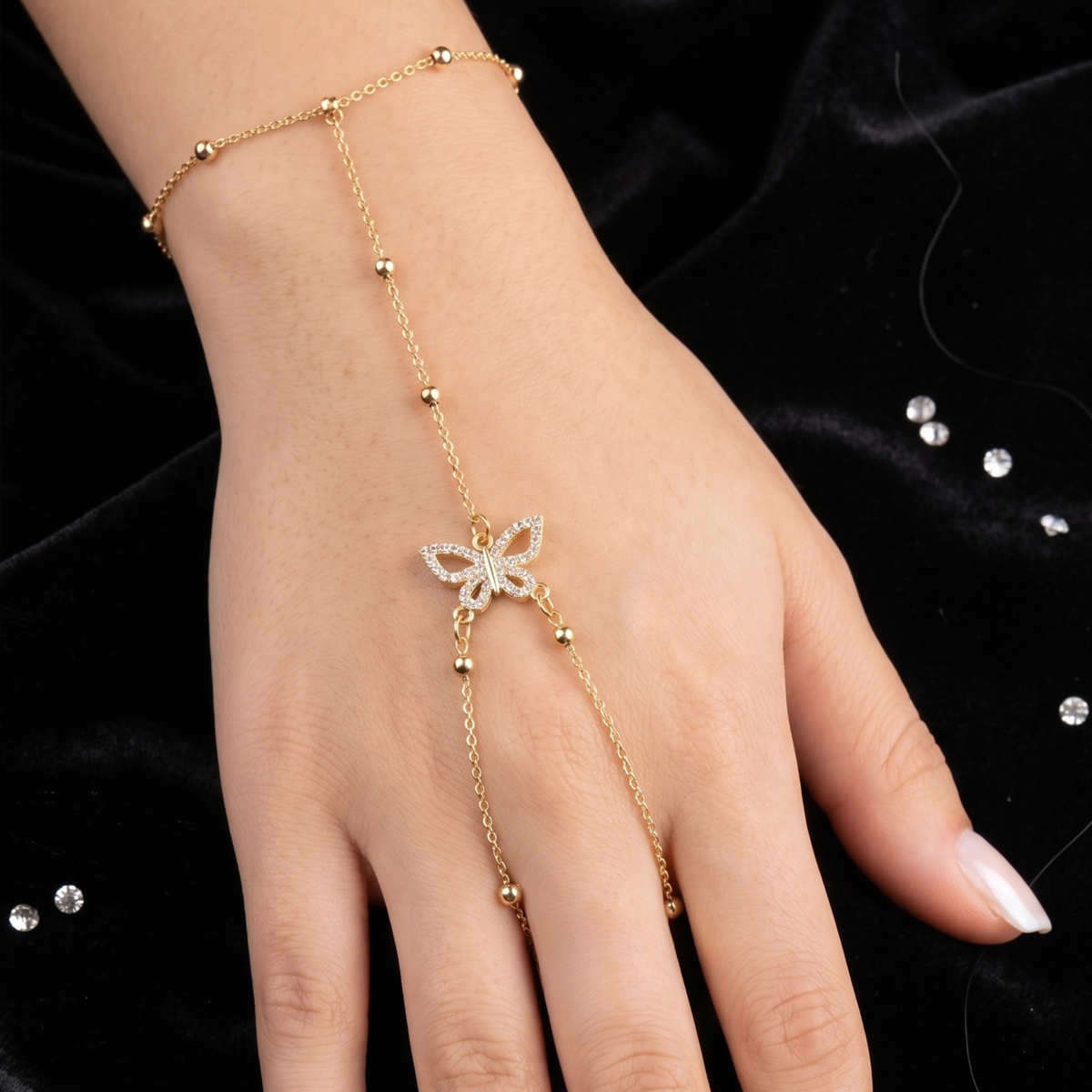 Pulsera de mano L'Éclat Papillon