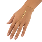 Pulsera de mano Golden Cascade