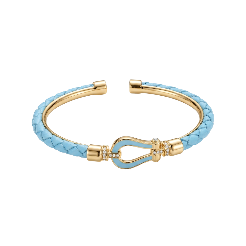 Pulsera Marina Bleu con Broche d’Or