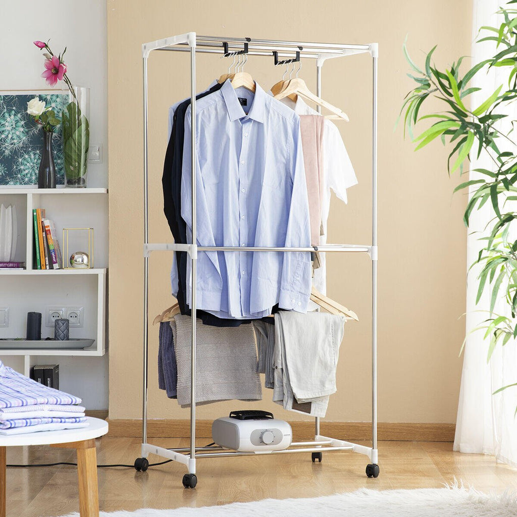 Secadora Eléctrica Portátil de 2 Alturas Dupledry Blue 1200 W - Nemessis Shop®