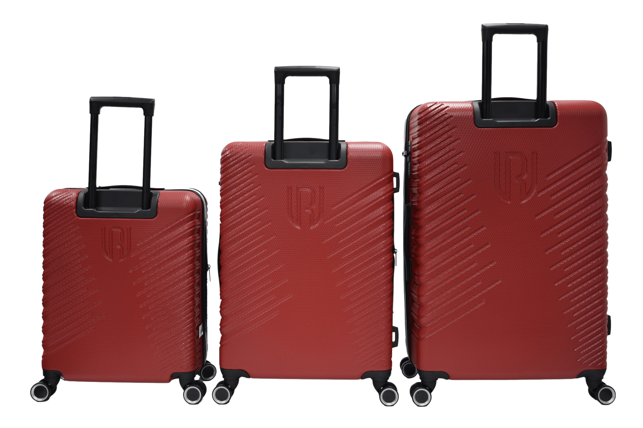 Set de Equipaje 3 Piezas: Maleta Cabina, Mediana y Grande | Rígidas y Ligeras - Nemessis Shop®