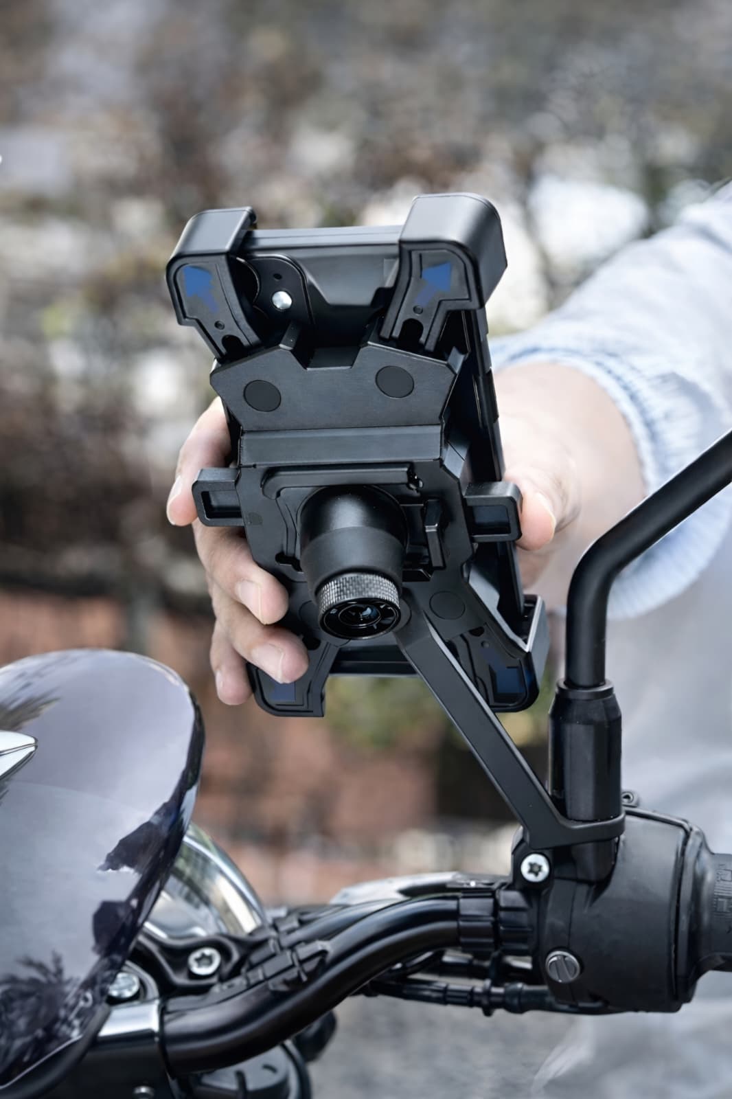 Soporte Móvil para moto