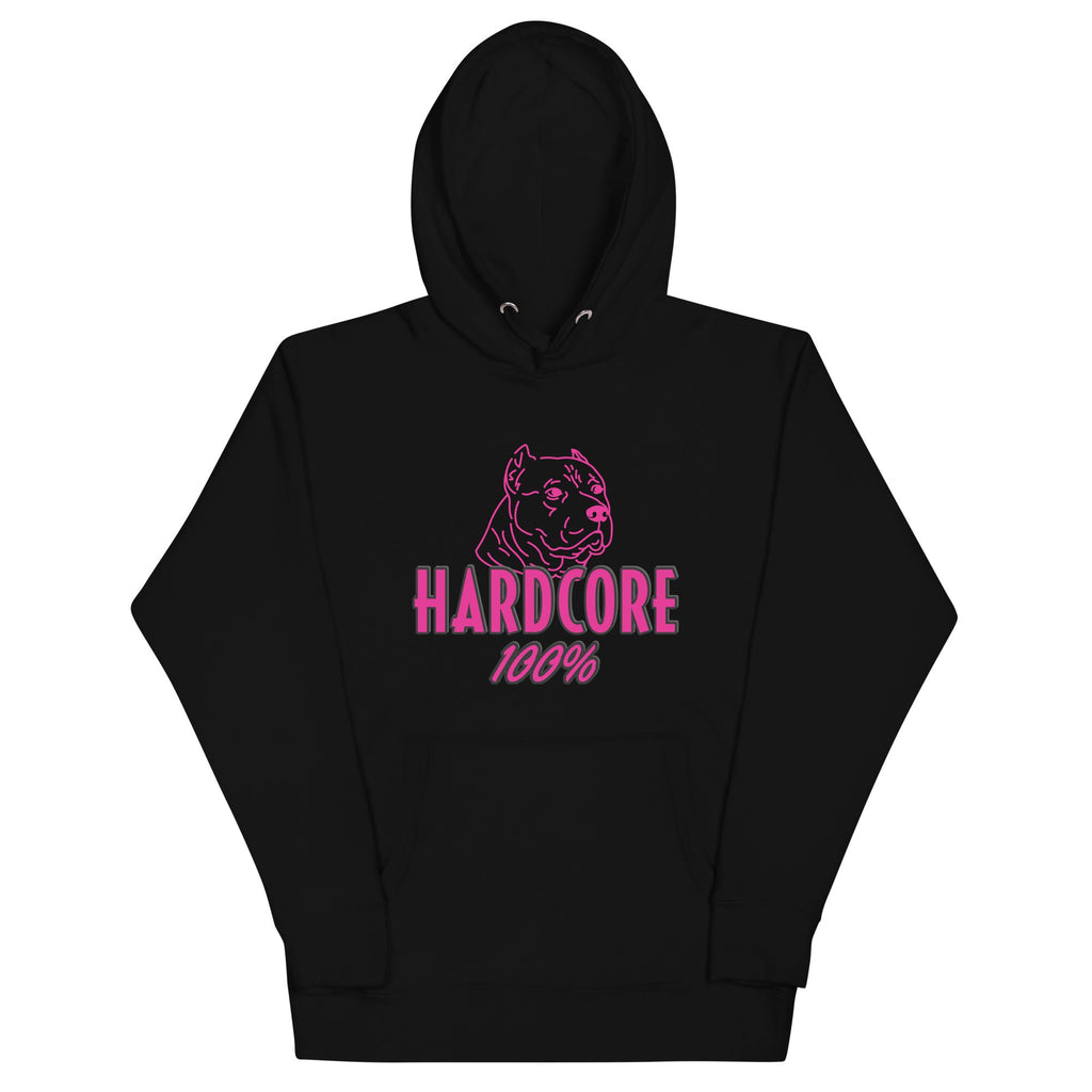 Sudadera con capucha Hardcore 100% - Nemessis Shop®