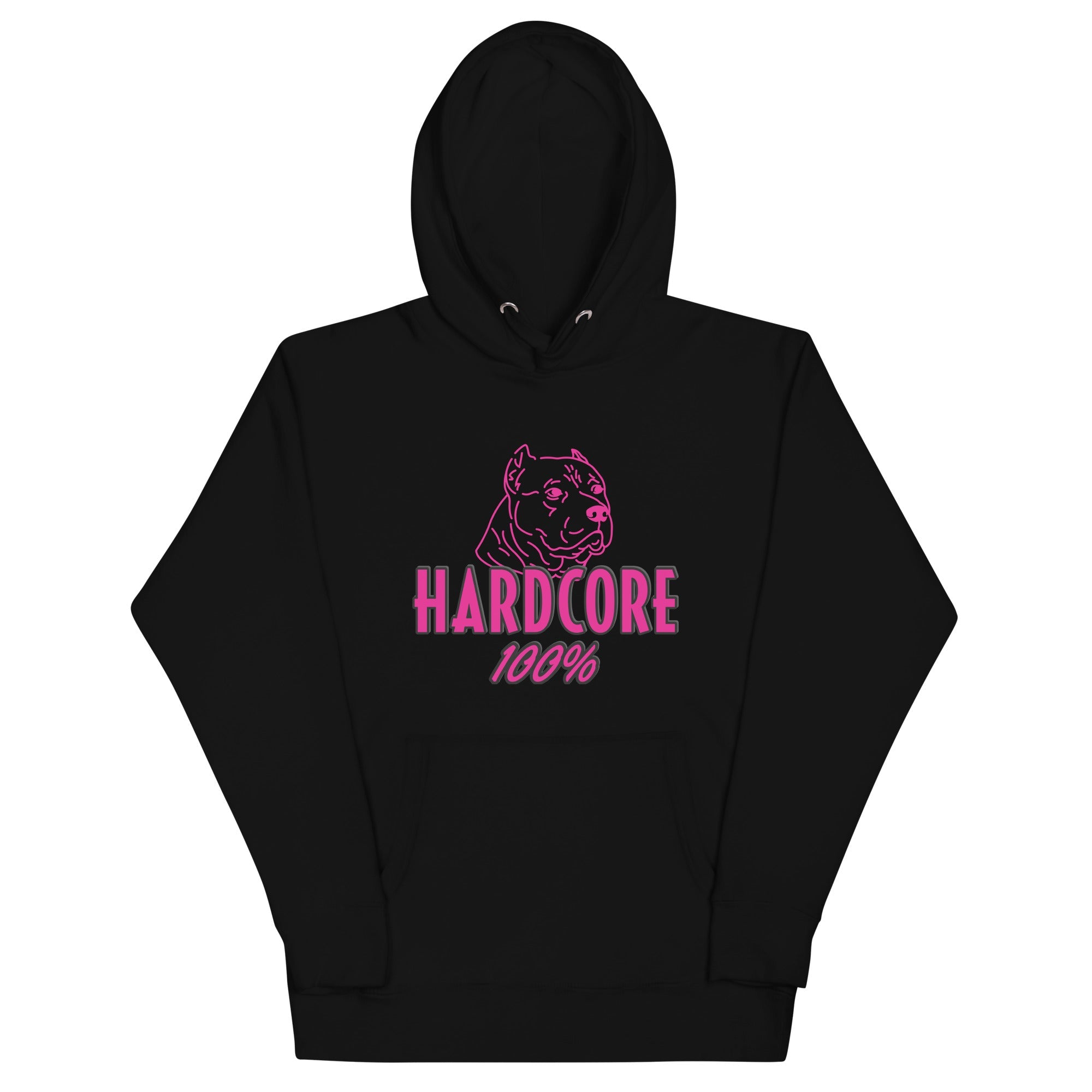 Sudadera con capucha Hardcore 100% - Nemessis Shop®